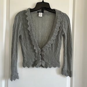 Marjora fine knit cardigan size small